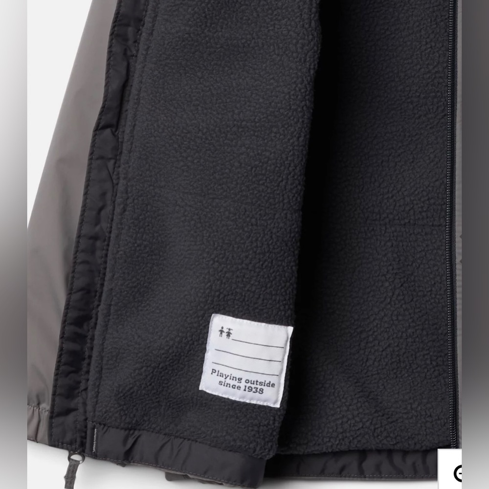 Boys Columbia Sherpa Lined Jacket - Picture 2 of 5